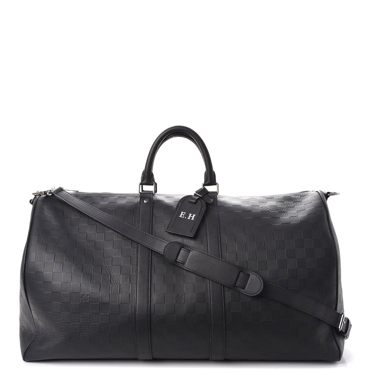 Louis Vuitton Damier Infini Keepall Bandouliere 55 Onyx 1 of 14