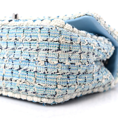 Chanel Tweed Braid Mini Flap Blue White Navy 9 of 12