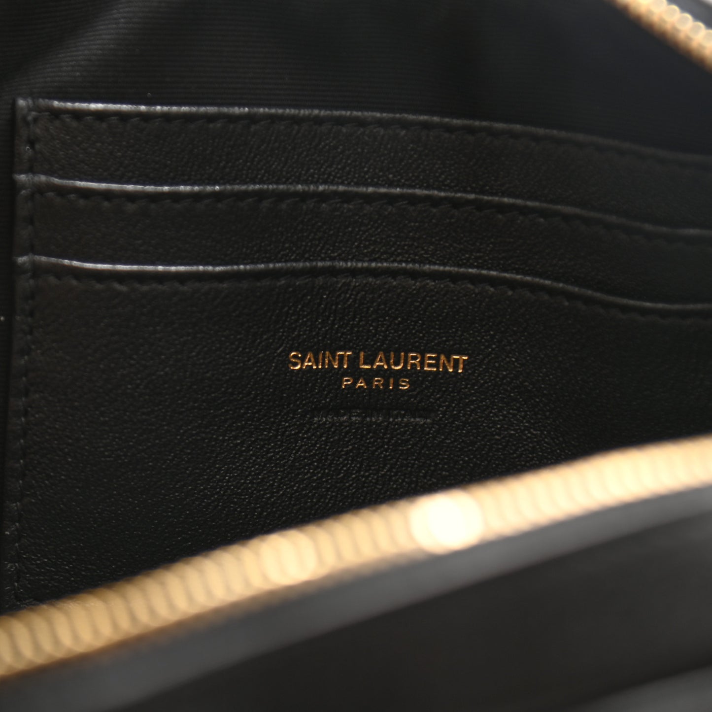 Calfskin Suede Matelasse Monogram Mini Lou Camera Bag Black