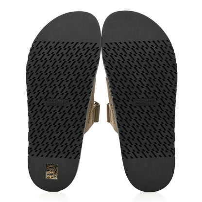 Hermes Suede Goatskin Mens Chypre Sandals 43.5 Vert Army 5 of 9