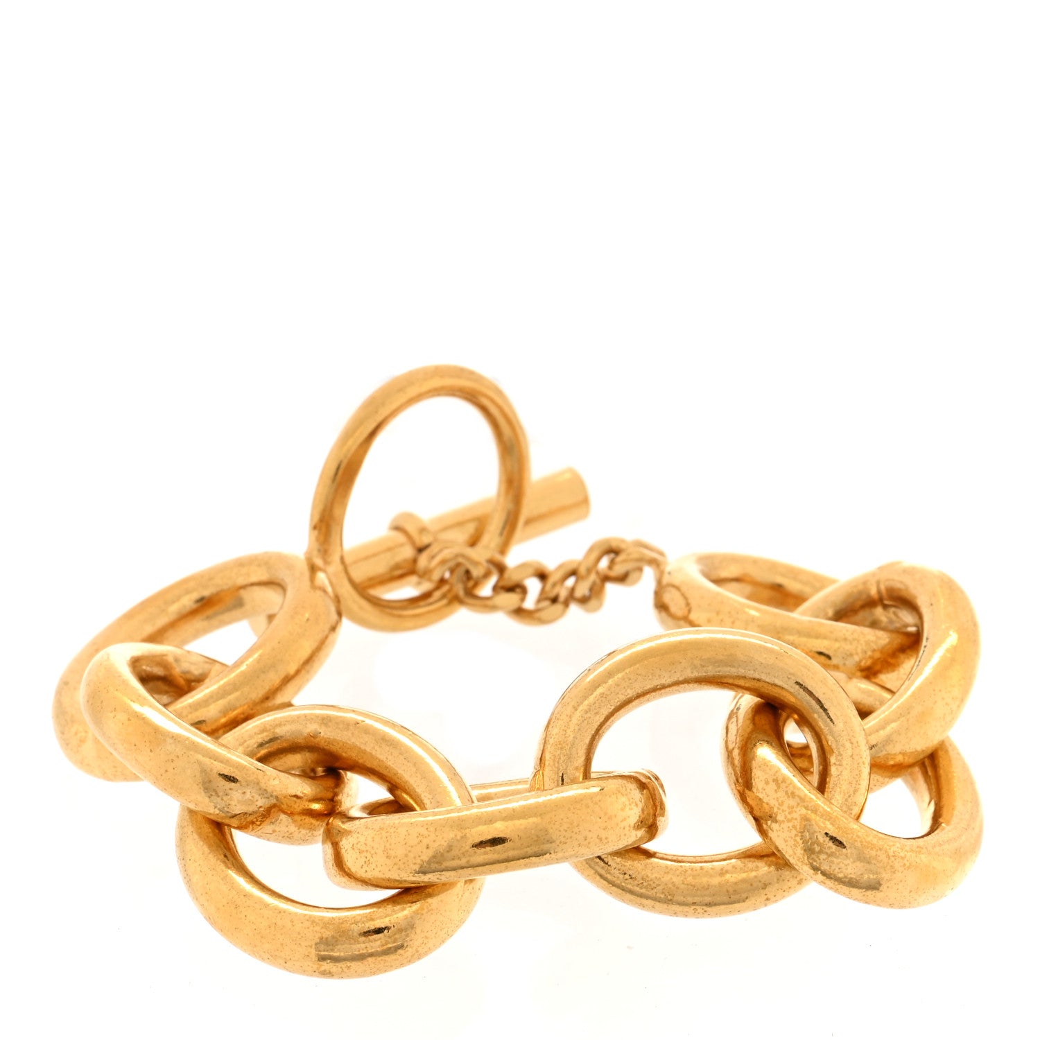 Chanel Chain Link Bracelet Gold 1 of 4