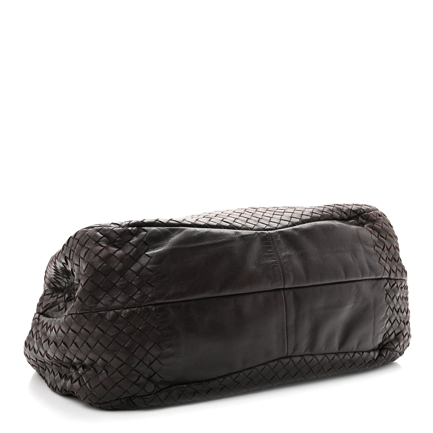 Nappa Intrecciato Large Campana Ebano