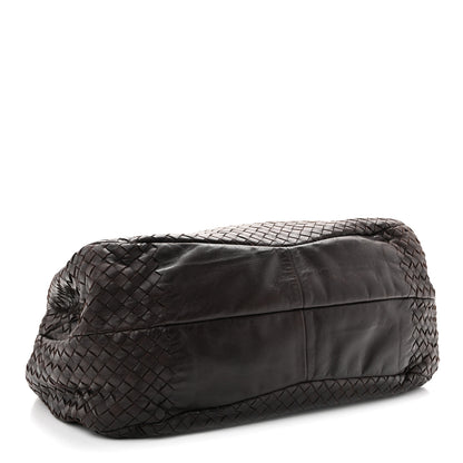Bottega Veneta Nappa Intrecciato Large Campana Ebano 4 of 13