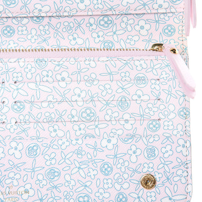 Louis Vuitton Monogram Fleuri Insolite Wallet Rose 7 of 10
