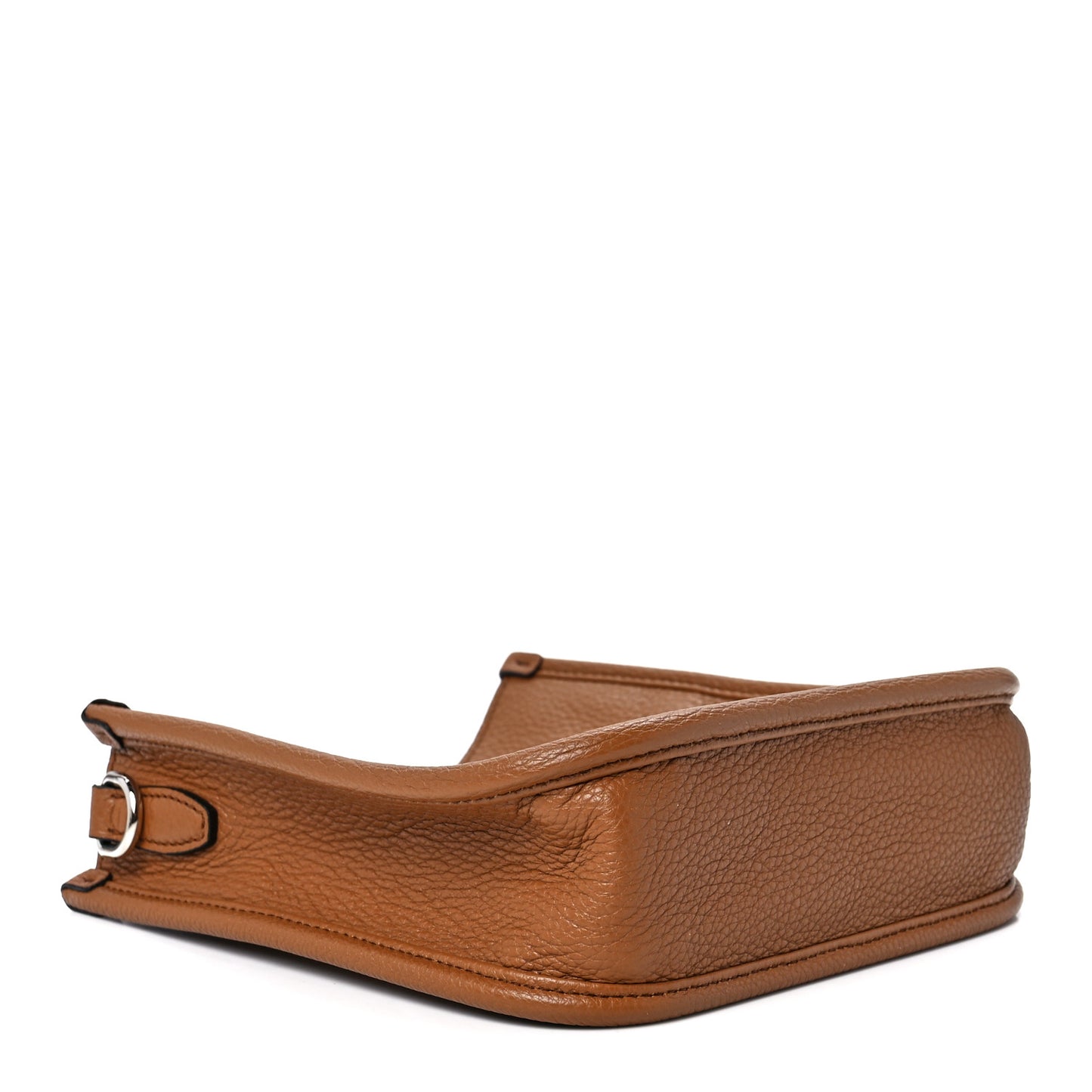 Vitello Daino Soft Mini Hobo Messenger Bag Caramel