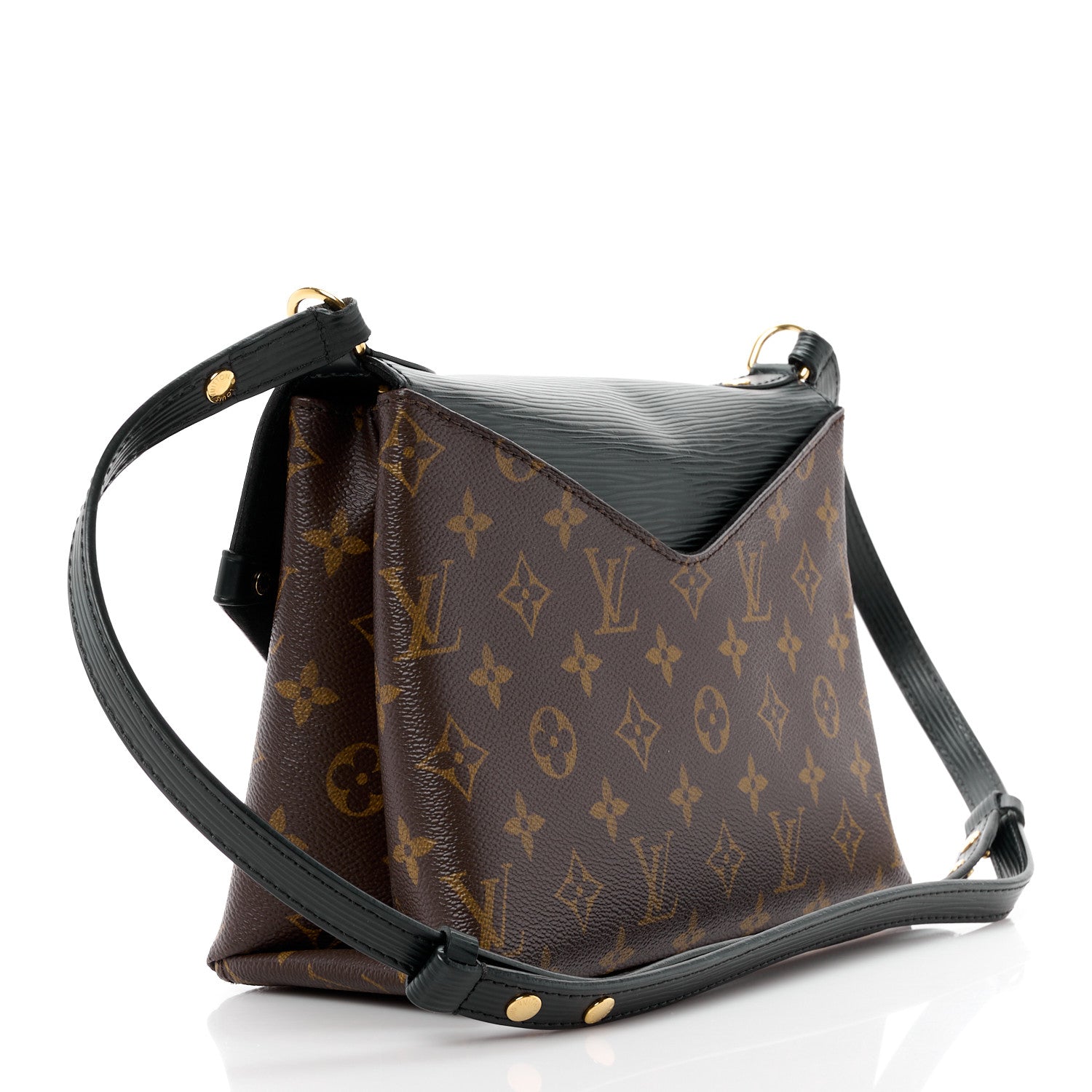 Louis Vuitton LOUIS VUITTON Epi Monogram Saint Michel Black 3 of 10