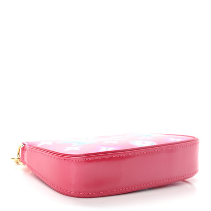 Louis Vuitton Vernis Valentine Mini Pochette Accessories Fuchsia Neon 4 of 6