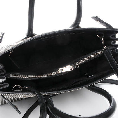 Saint Laurent Calfskin Studded Small Sac De Jour Black 5 of 9