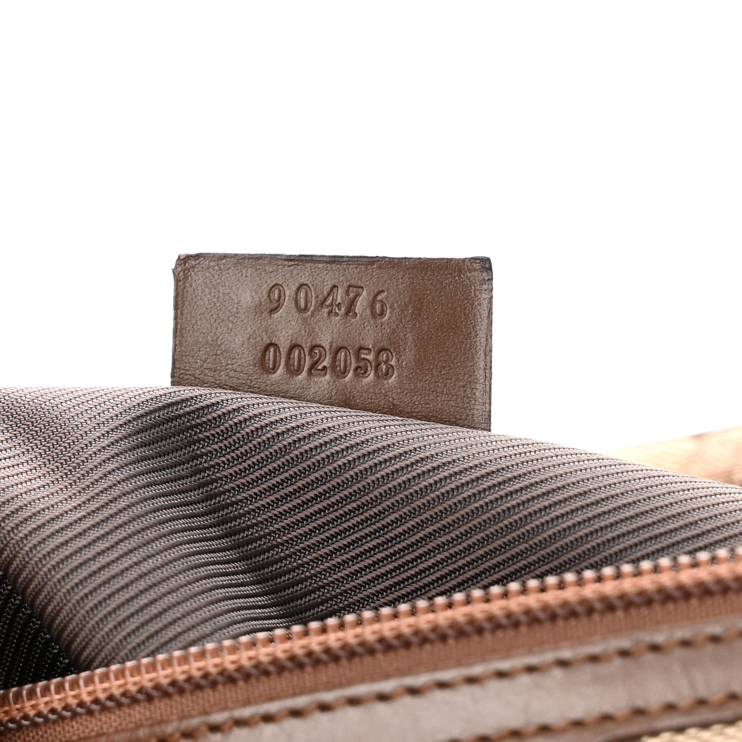 Monogram Flat Messenger Bag Dark Brown
