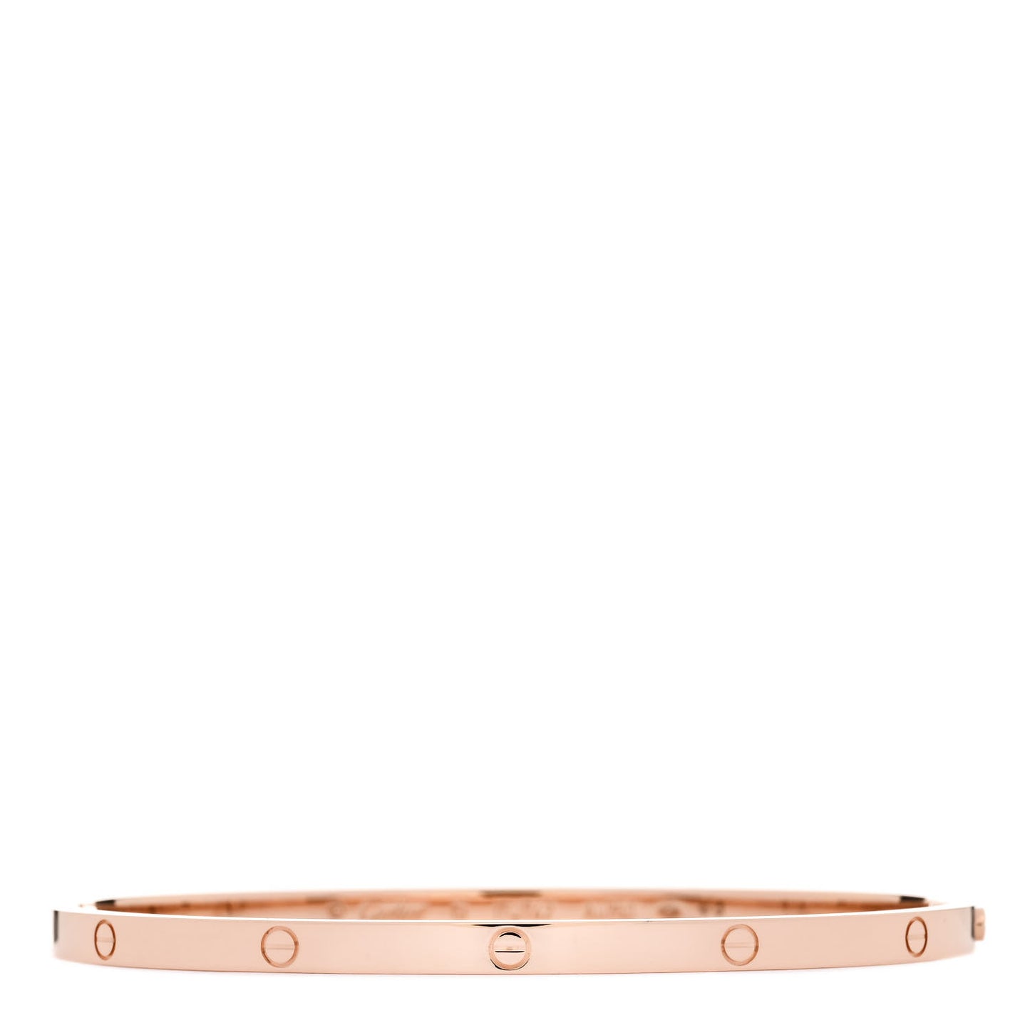 18K Pink Gold Small LOVE Bracelet 19