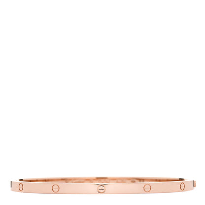 Cartier 18K Pink Gold Small LOVE Bracelet 19 1 of 4