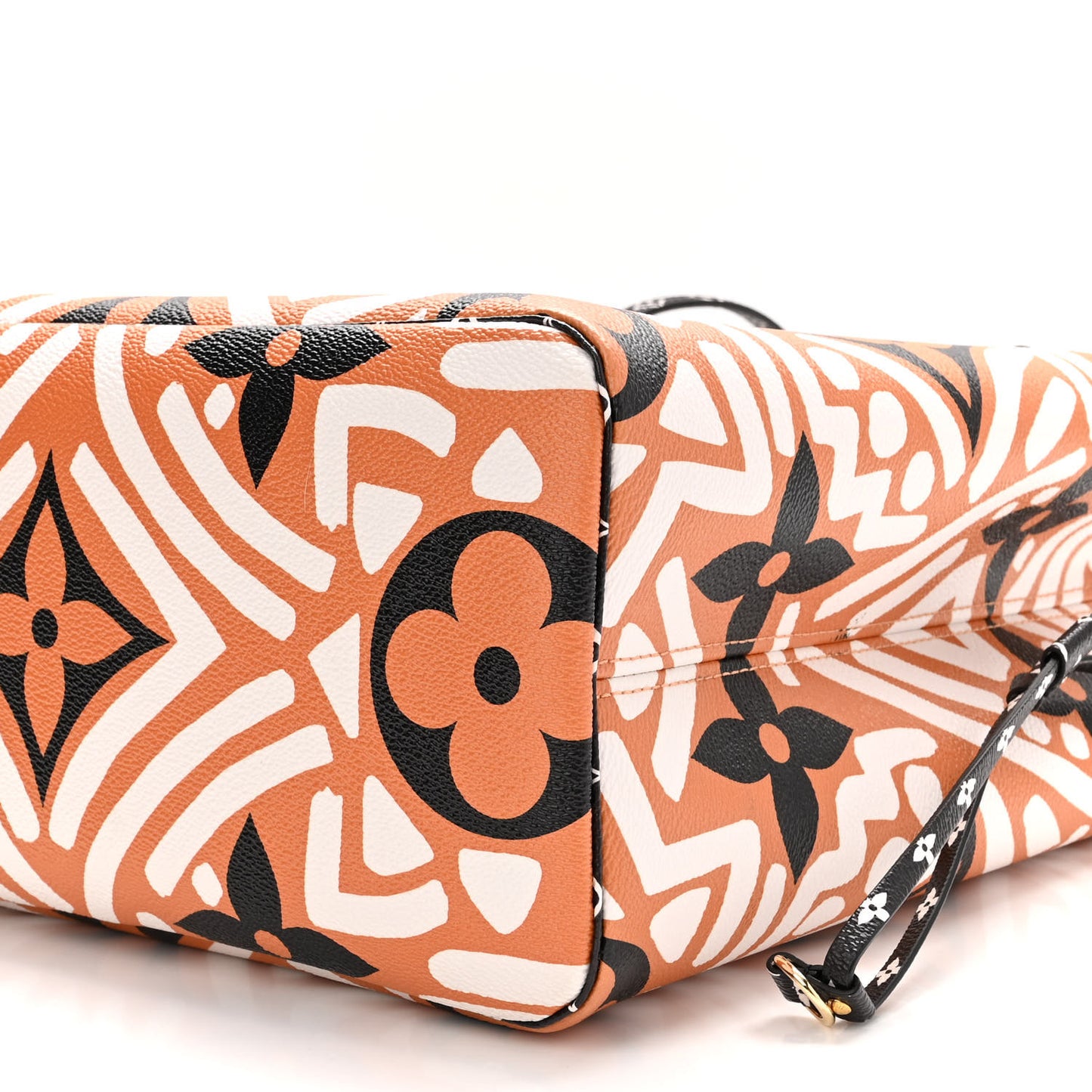 Monogram Giant Crafty Neverfull MM Creme Caramel