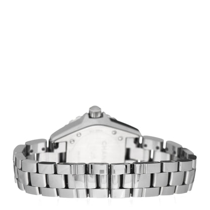 Chanel Titanium Ceramic 33mm J12 Chromatic Quartz Watch 3 of 5