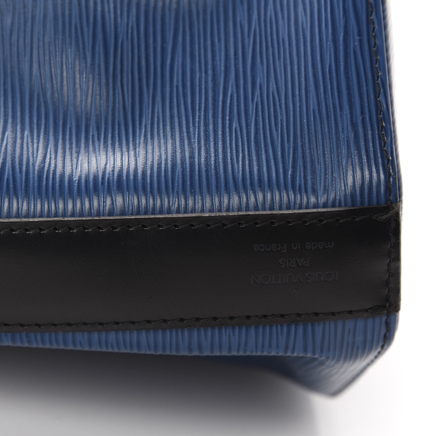 Louis Vuitton Epi Bi-Color Sac D'Epaule Toledo Black 8 of 10