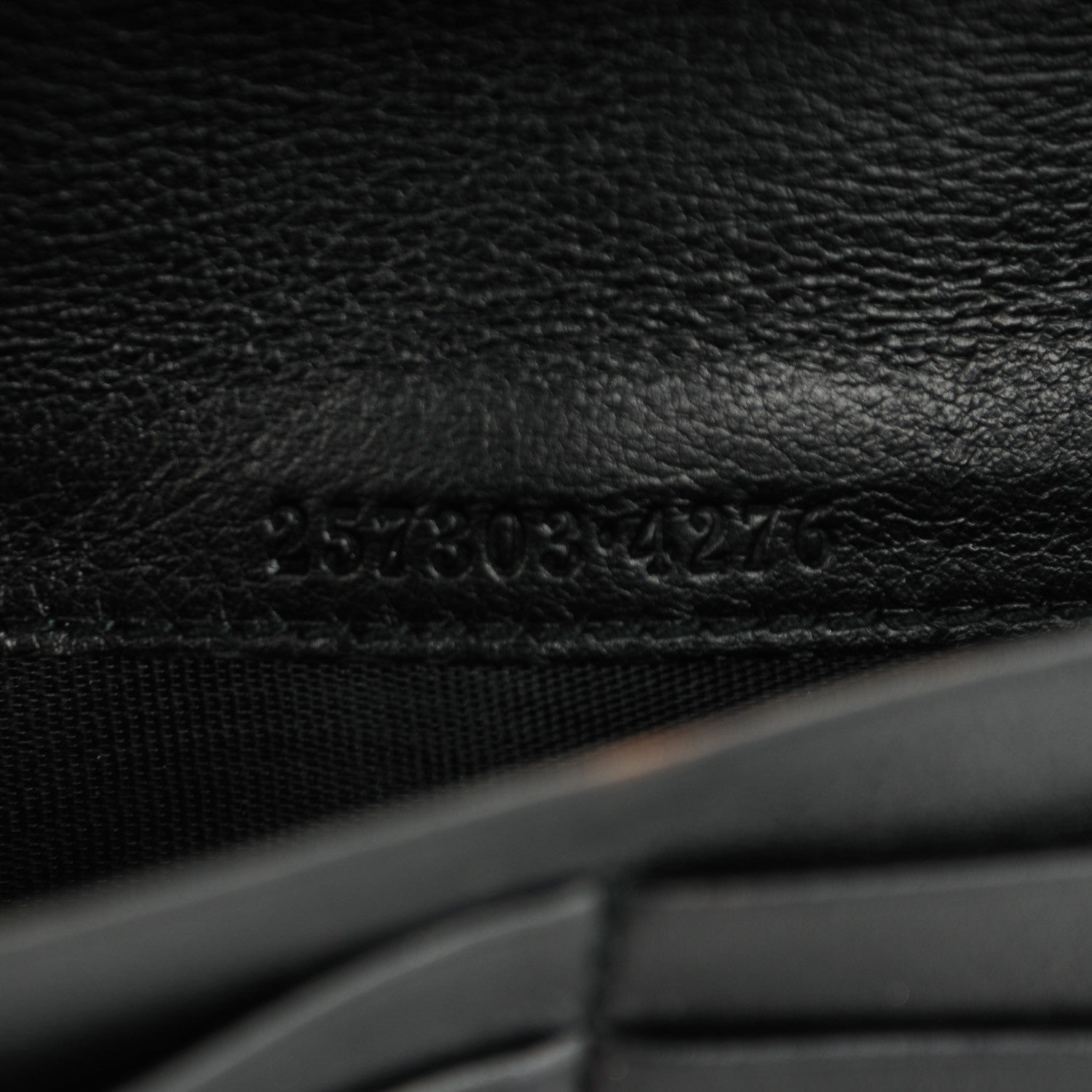 Gucci Guccissima Continental Flap Wallet Black 7 of 7