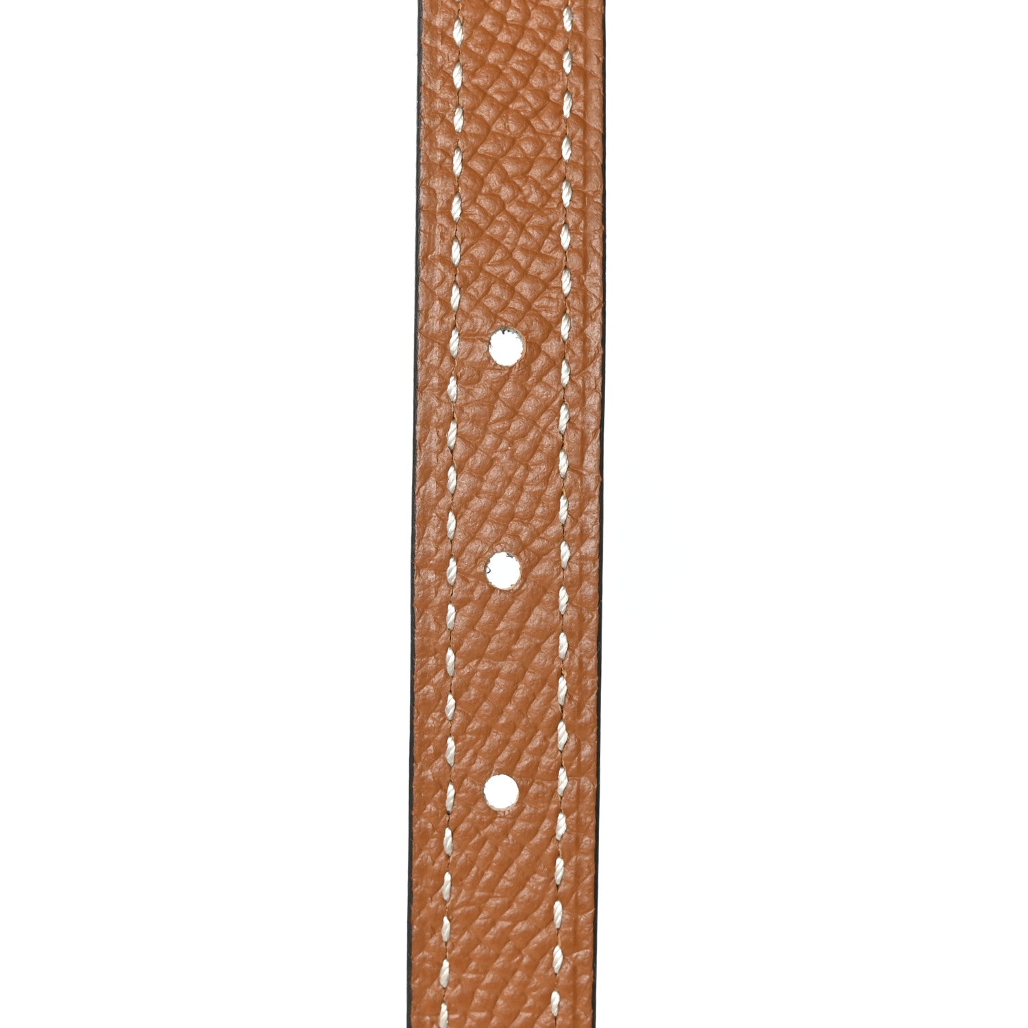 Hermes Epsom Swift 13mm H Medor Belt 70 Gold Black 6 of 6