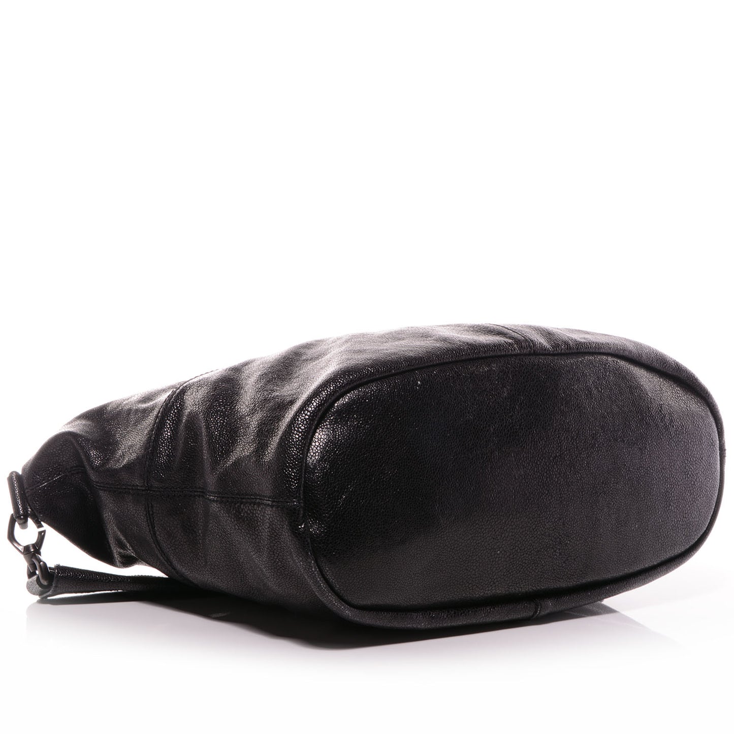 Grained Calfskin Large Nightingale Black