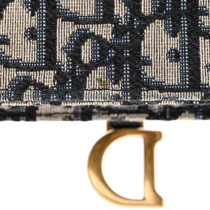 Christian Dior Oblique Saddle Belt Bag Blue 11 of 11