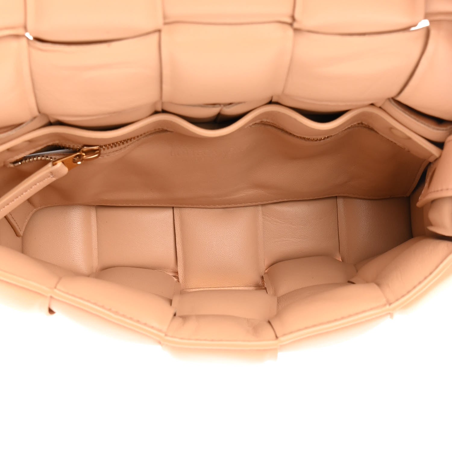 Bottega Veneta Nappa Maxi Intreccio Padded Cassette Crossbody Bag Almond 5 of 10