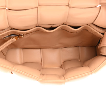 Bottega Veneta Nappa Maxi Intreccio Padded Cassette Crossbody Bag Almond 5 of 10