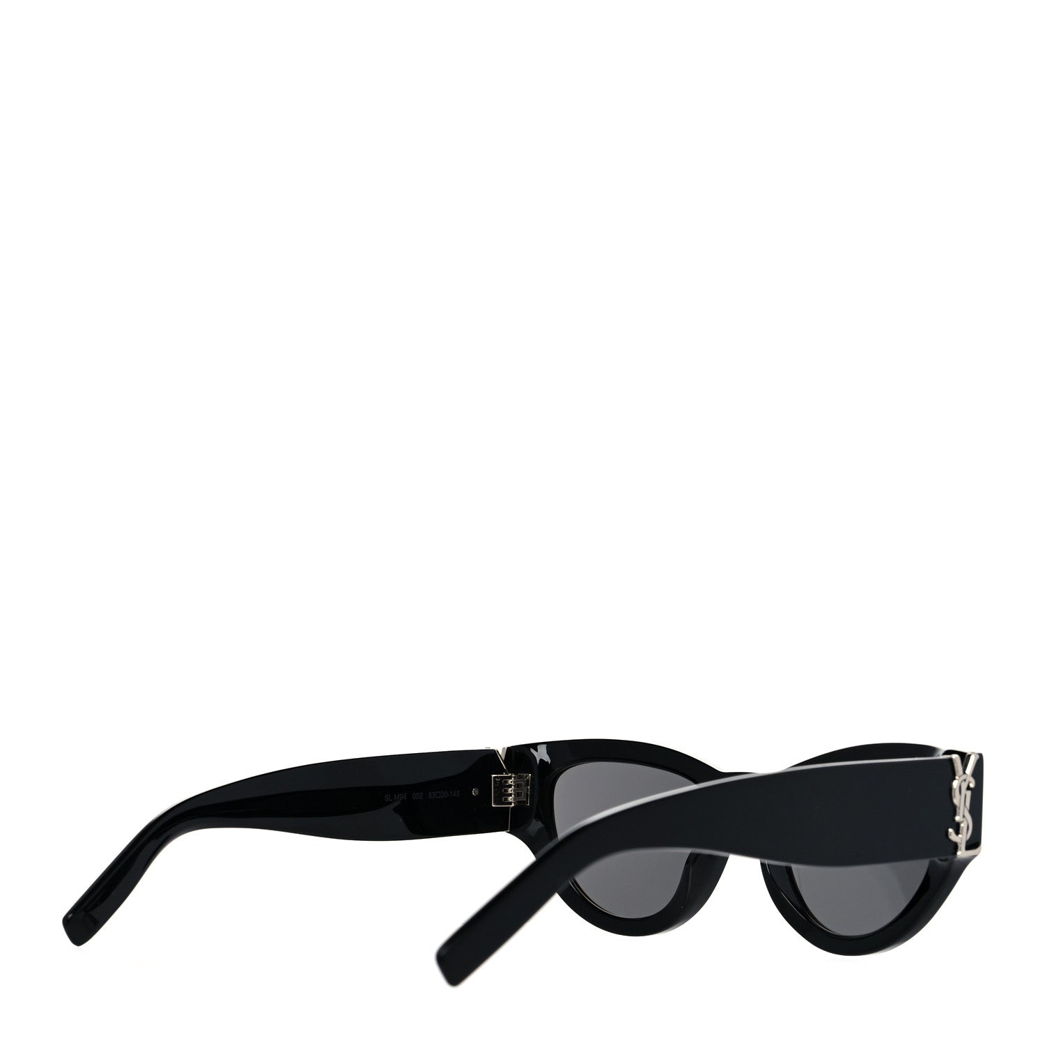Saint Laurent Acetate Sunglasses SL M94 Black 4 of 7