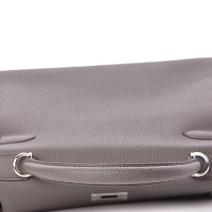 Hermes Togo Kelly Retourne 28 Etain 17 of 34