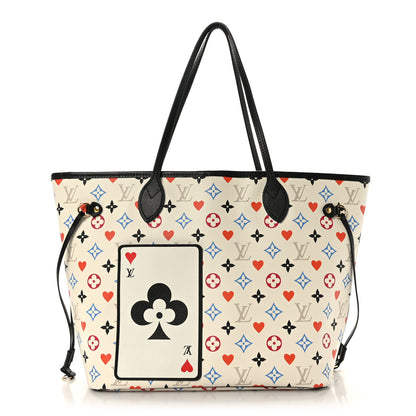 Louis Vuitton Game On Neverfull MM White 1 of 8
