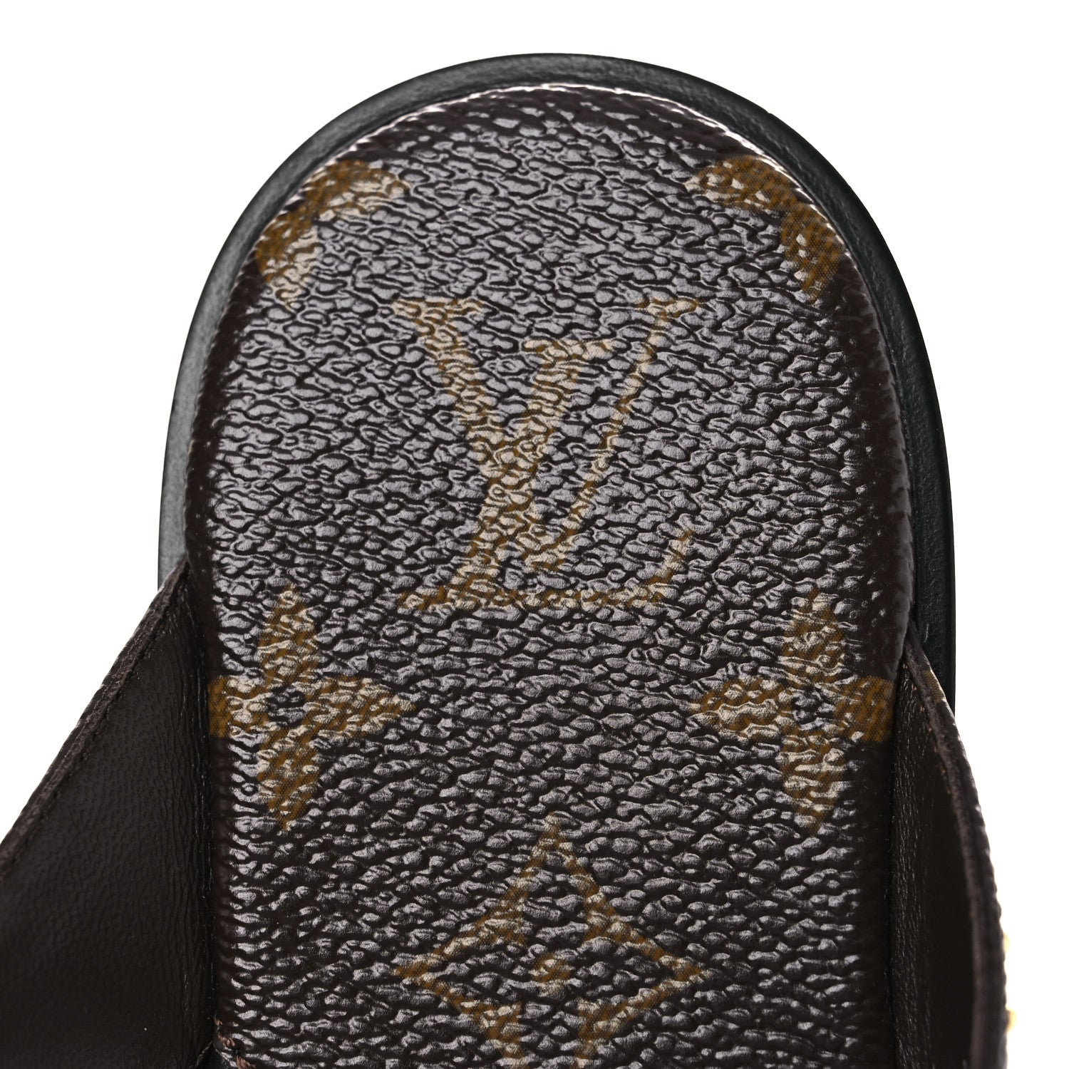 Louis Vuitton Monogram Sunny Flat Thong Sandals 35 Brown 9 of 11