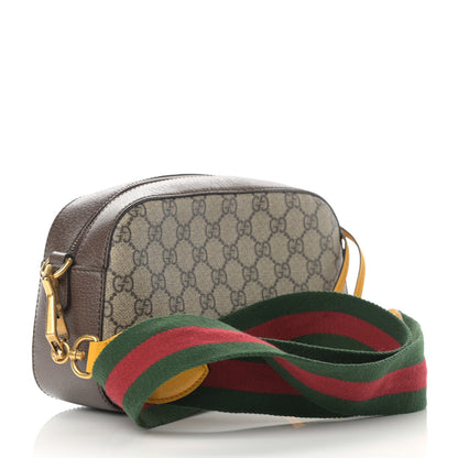 Gucci GG Supreme Monogram Web Neo Vintage Shoulder Bag Beige New Acero Crop 3 of 10