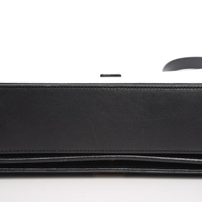 Saint Laurent Smooth Calfskin Medium Classic Monogram Universite Bag Black 13 of 20