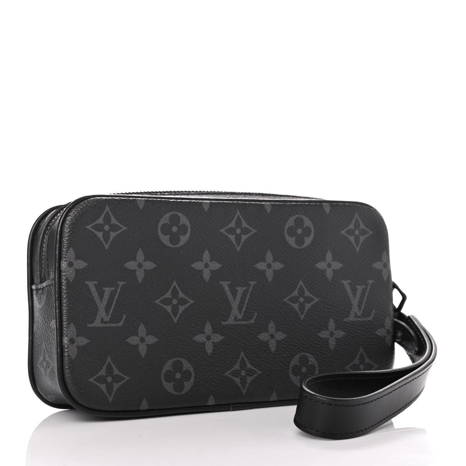Louis Vuitton Monogram Eclipse Pochette Volga 2 of 4