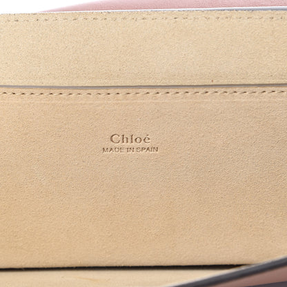 Chloe Suede Calfskin Faye Clutch Tobacco 6 of 9