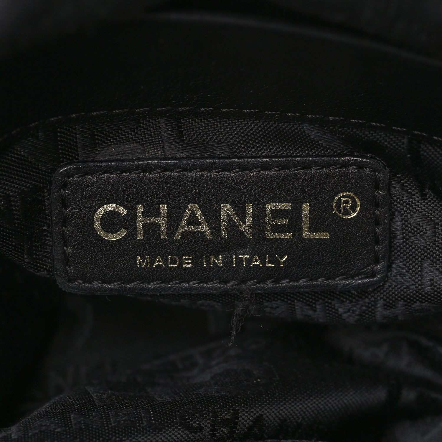 Chanel Calfskin Stitched CC Hobo Black 5 of 6