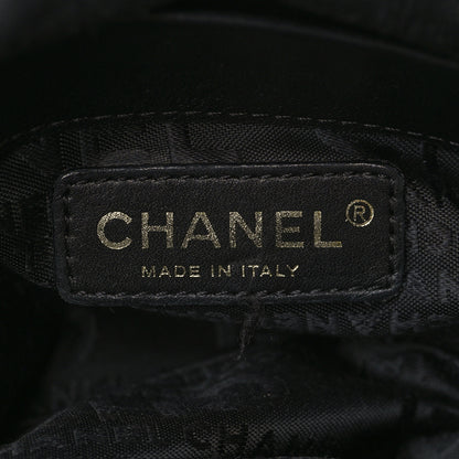 Chanel Calfskin Stitched CC Hobo Black 5 of 6