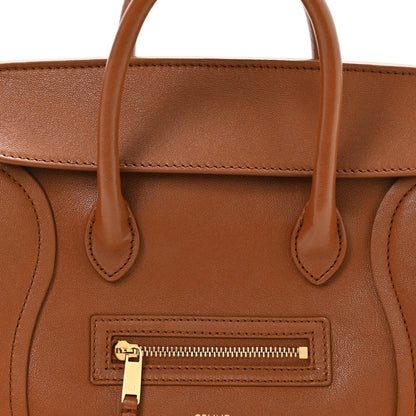 Celine Supple Shiny Lambskin Little New Luggage Soft Tan 7 of 10