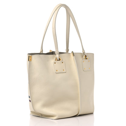 Chloe Smooth Calfskin Medium Vick Tote Off White 4 of 16