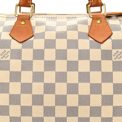 Louis Vuitton Damier Azur Speedy 30 8 of 16