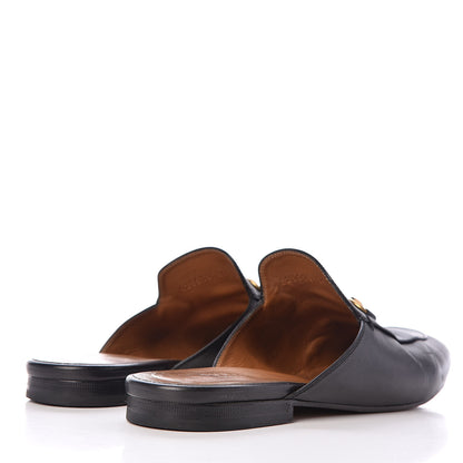 Gucci Calfskin Womens Princetown Slippers 39 Black 4 of 14
