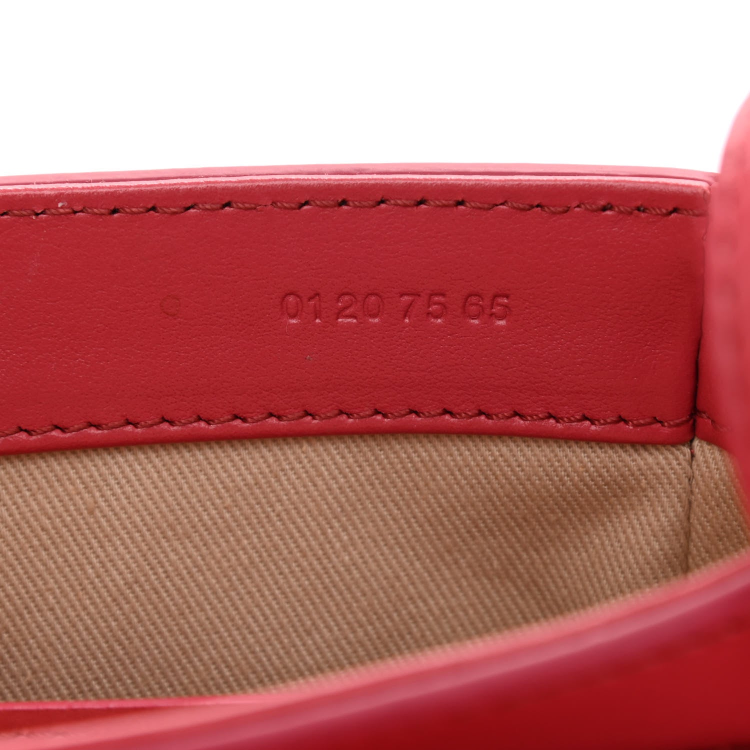 Chloe Shiny Calfskin Suede Mini C Double Carry Scarlet Pink 7 of 8