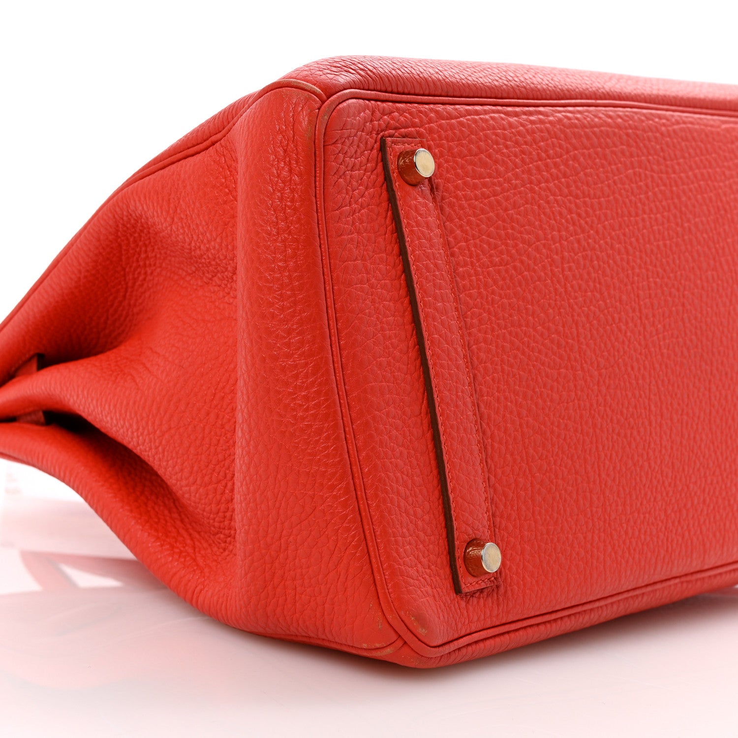 Hermes Togo Birkin 35 Rouge de Coeur 9 of 11