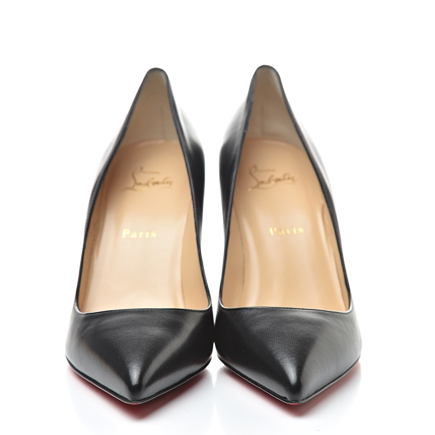 Christian Louboutin Shiny Nappa Pigalle Follies 85 Pumps 40 Black 2 of 8