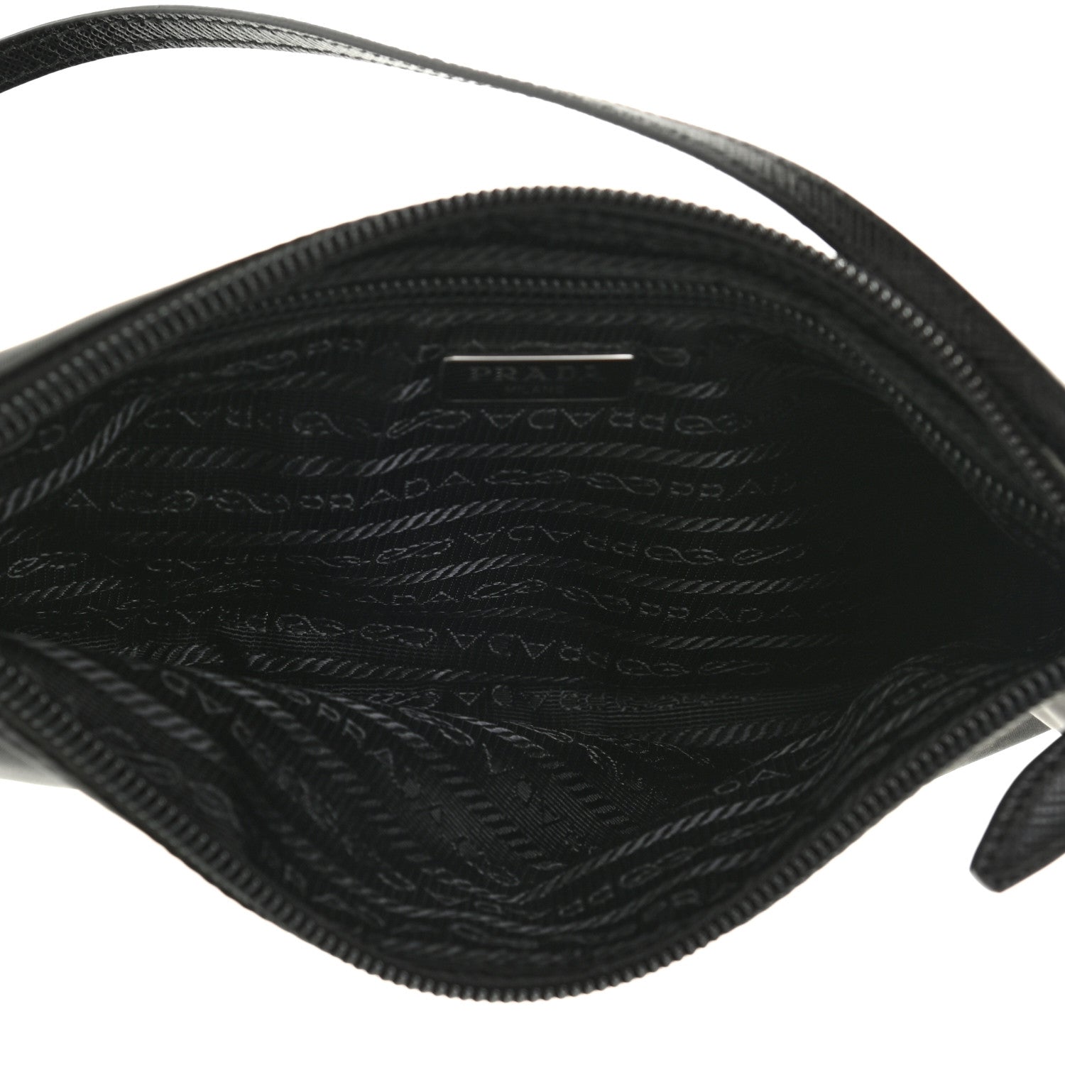 Prada Re-Nylon Vela Pouch Black 5 of 8
