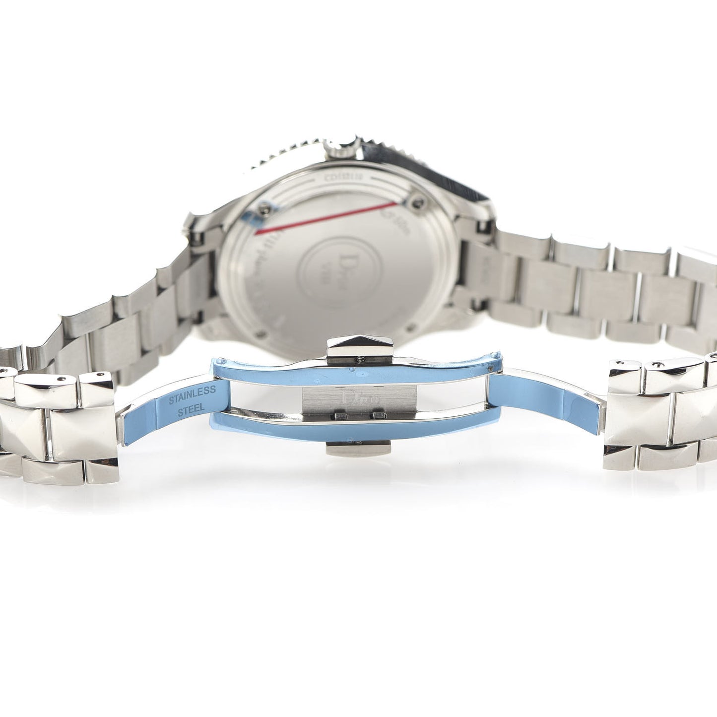 Stainless Steel Diamond Mother of Pearl 32mm Dior VIII Montaigne Quartz Watch