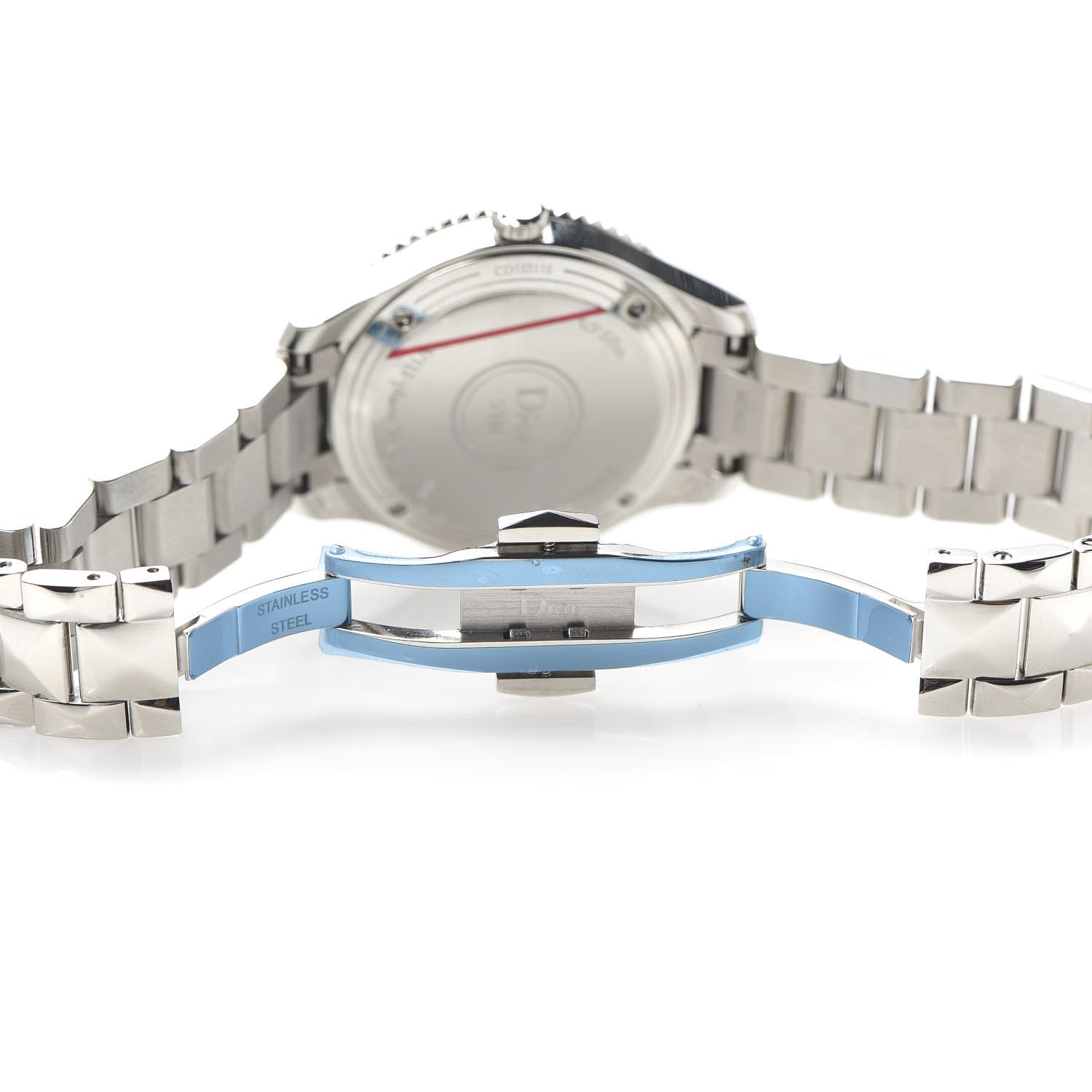 Christian Dior Stainless Steel Diamond Mother of Pearl 32mm Dior VIII Montaigne Quartz Watch 6 of 7