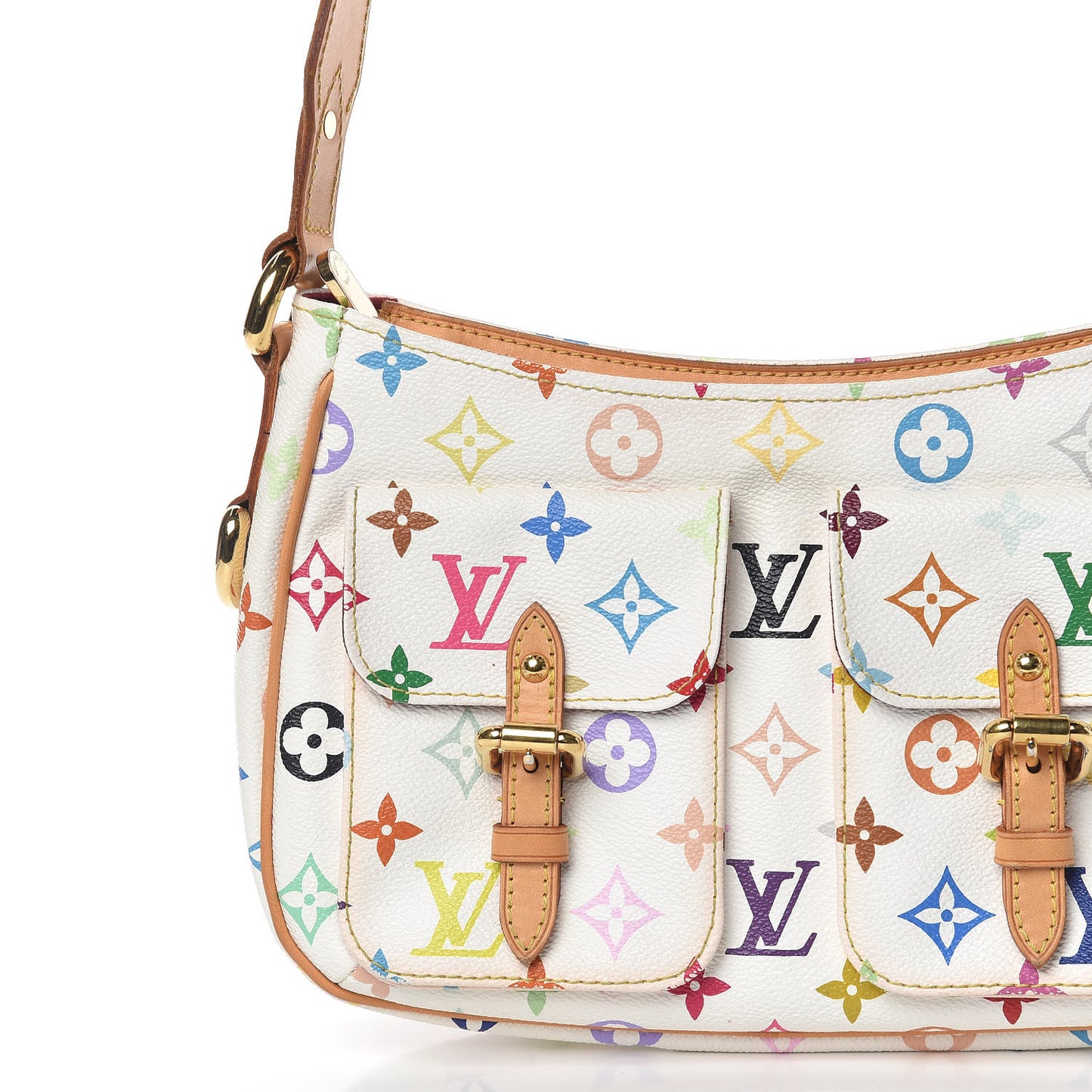 Monogram Multicolor Lodge PM White