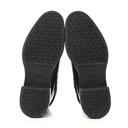 Hermes Calfskin Veo Ankle Boots 41.5 Black 5 of 9