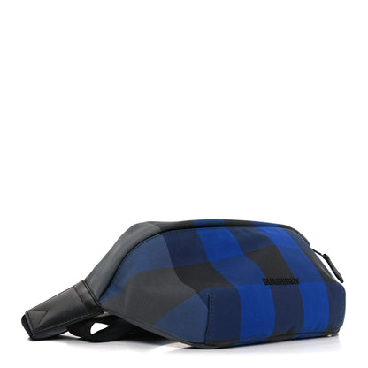 Burberry House Check Sonny Bum Bag  Oceanic Blue 4 of 9