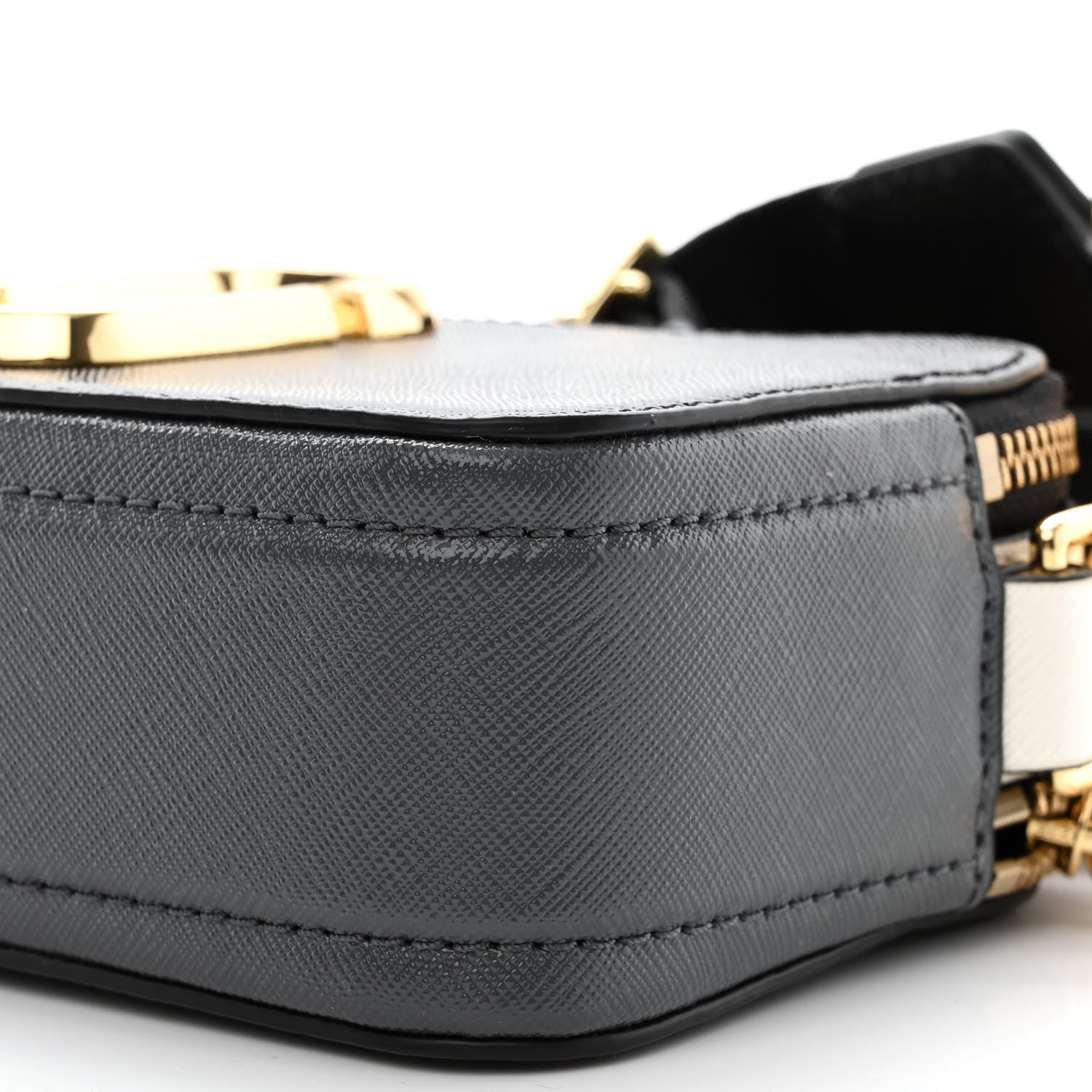 Marc Jacobs Saffiano Small Snapshot Camera Black Mulitcolor 11 of 11