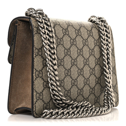 Gucci GG Supreme Monogram Mini Dionysus Shoulder Bag Taupe 2 of 9