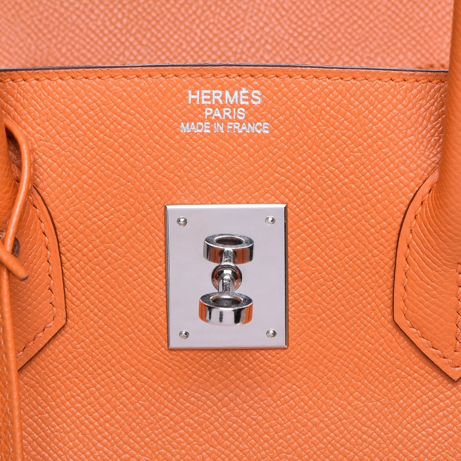 Hermes Epsom Birkin 35 Orange 19 of 28